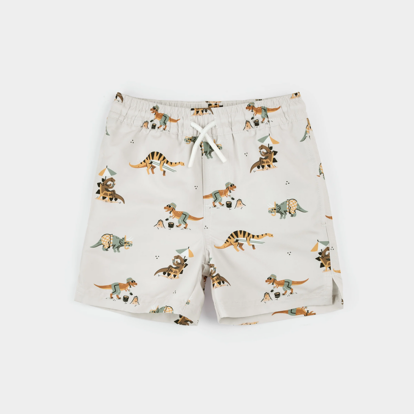 Petit Lem Swim Trunks in Beach Dinos