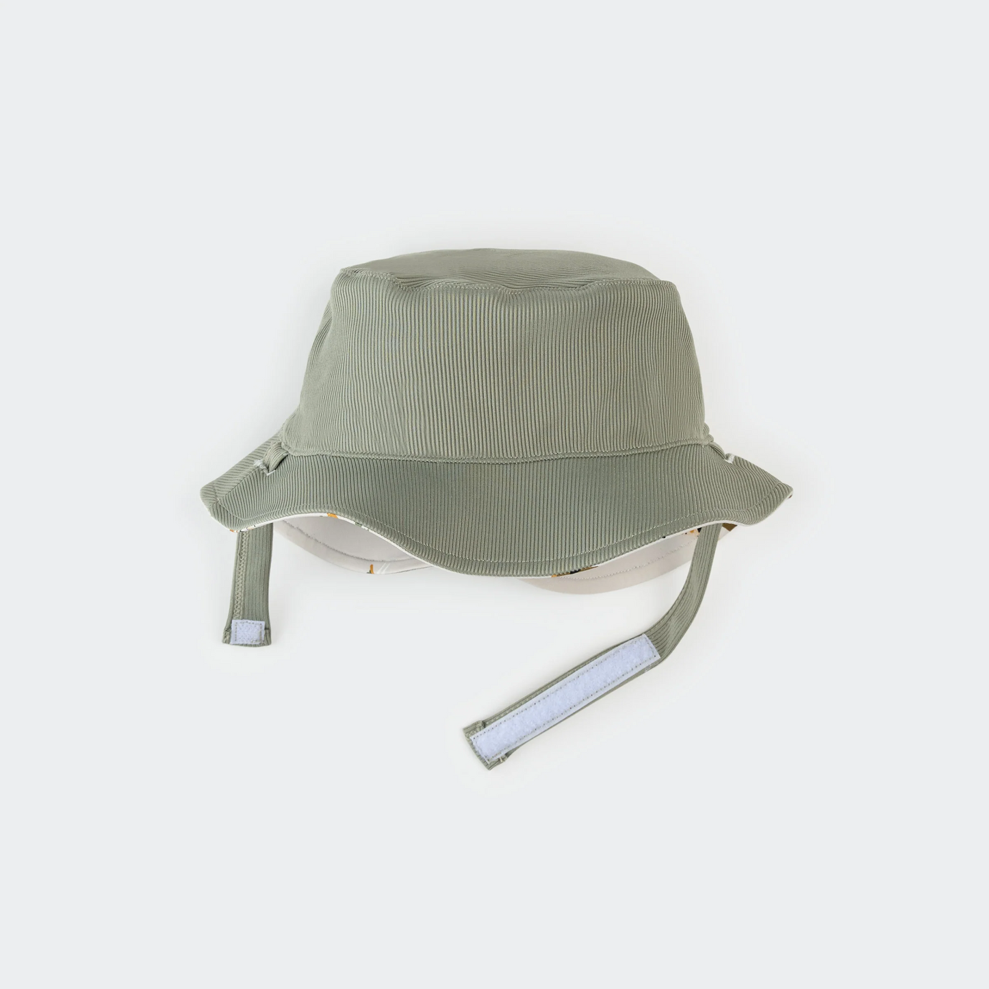 Petit Lem Reversible Sun Hat in Beach Dinos
