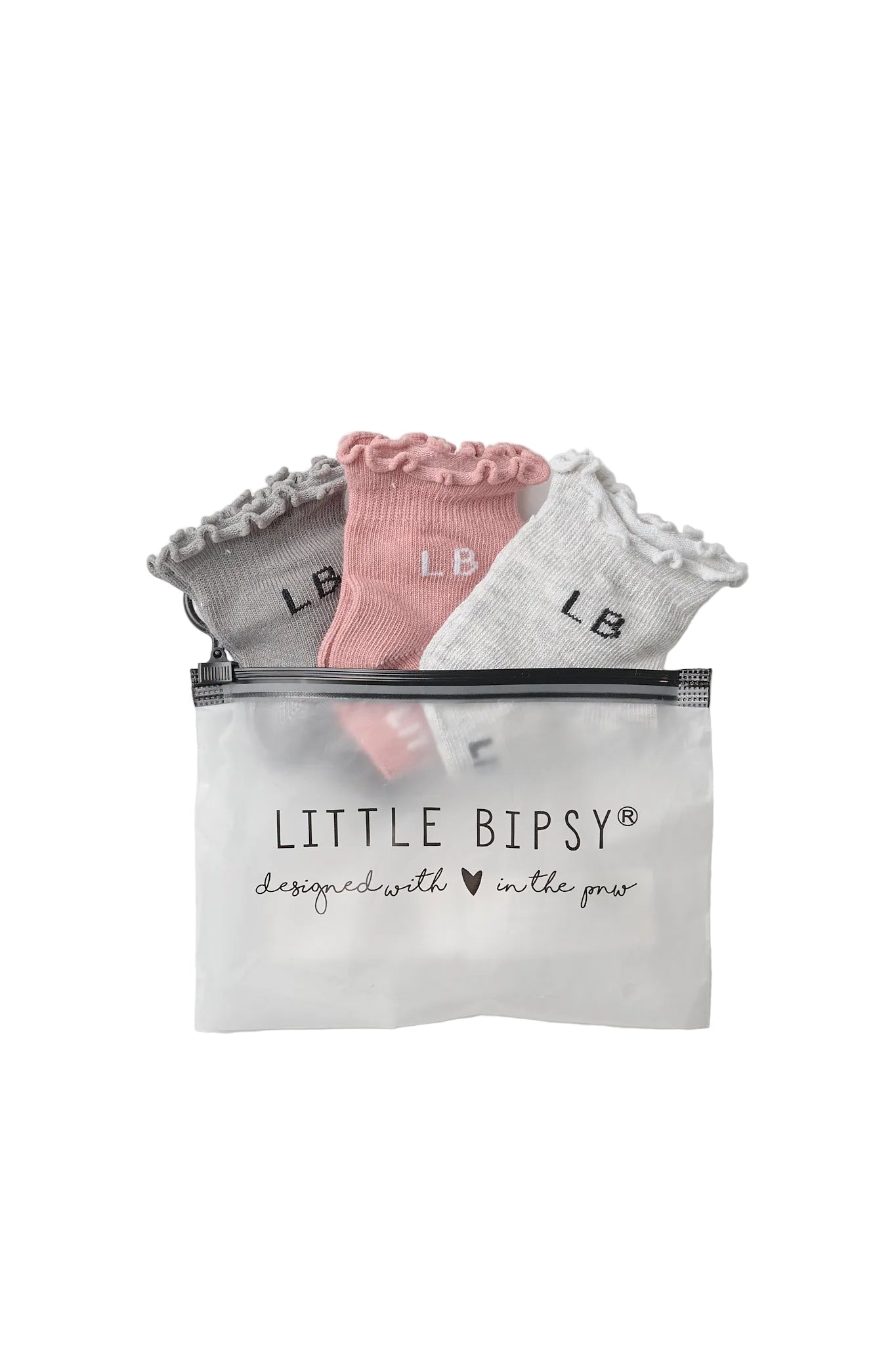 Little Bipsy 3 Pk Sock Sets