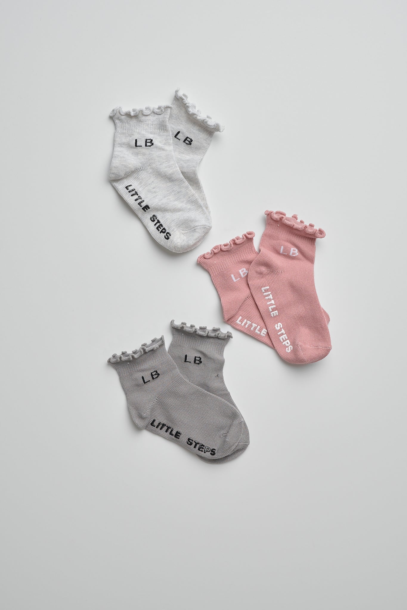 Little Bipsy 3 Pk Sock Sets