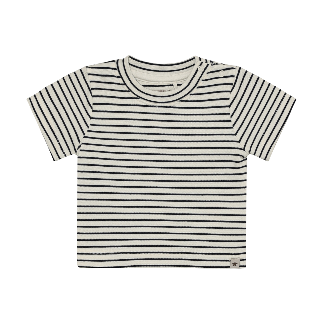 Huttelihut Striped Tee in Navy