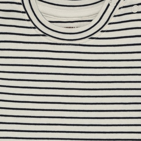 Huttelihut Striped Tee in Navy