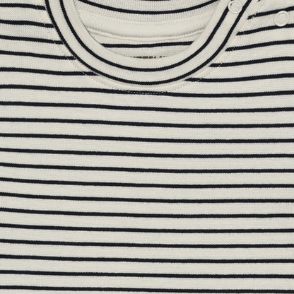 Huttelihut Striped Tee in Navy