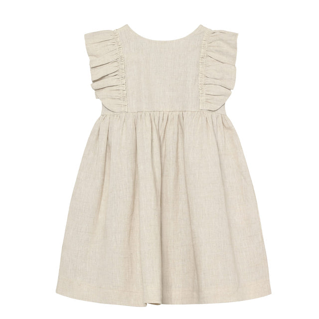 Huttelihut Linen Dress in Antique White