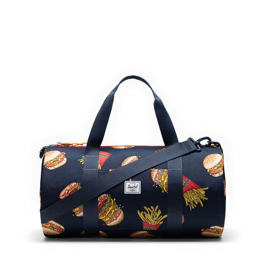 Herschel Classic Duffel Bag in Burgers and Fries
