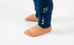 Belan J Foldover Cuff Footless Bamboo Sleeper in Blueberries