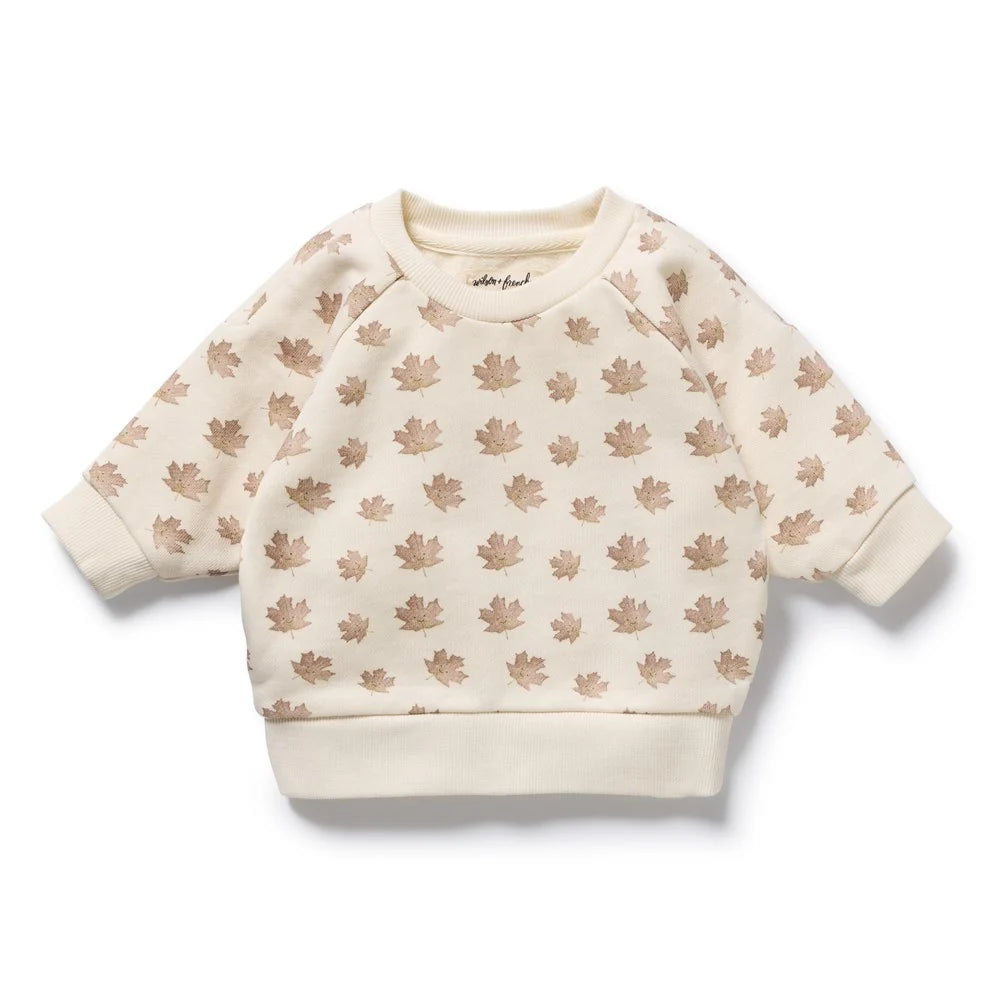 Wilson & Frenchy Organic Terry Sweat Set in Autumn Play