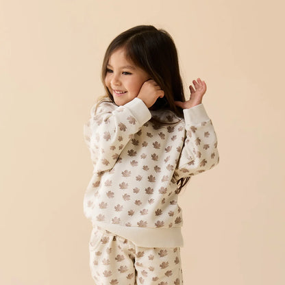 Wilson & Frenchy Organic Terry Sweat Set in Autumn Play