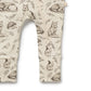 Wilson & Frenchy Organic Zipsuit with Feet in Foxglove Forest