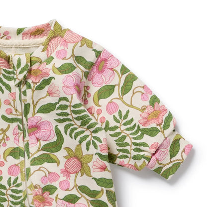 Wilson & Frenchy Organic Terry Growsuit in Ma Fleur