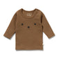 Wilson & Frenchy Organic Rib Top and Legging set in Nutmeg
