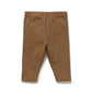 Wilson & Frenchy Organic Rib Top and Legging set in Nutmeg