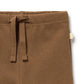 Wilson & Frenchy Organic Rib Top and Legging set in Nutmeg