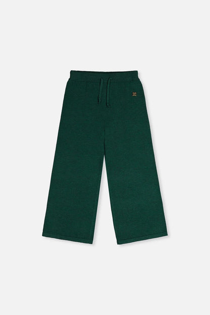 Deux Par Deux Flare Pant in Jasper Green