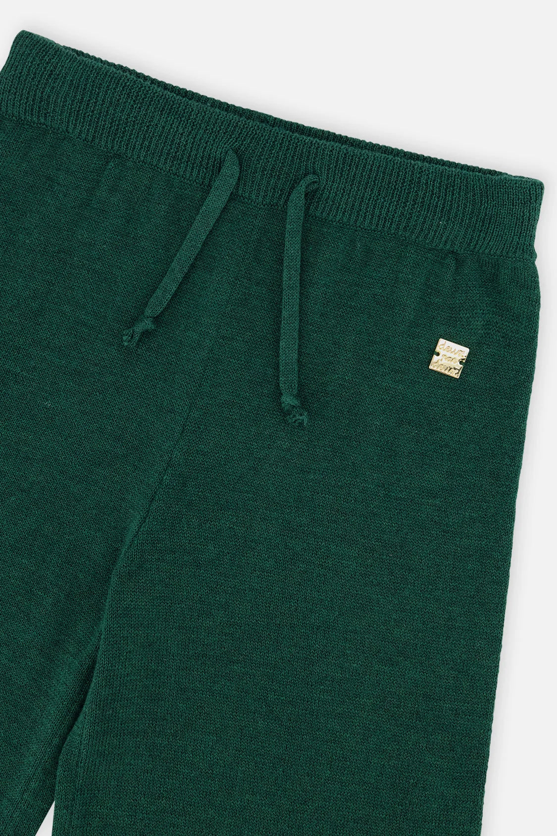 Deux Par Deux Flare Pant in Jasper Green