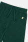Deux Par Deux Flare Pant in Jasper Green