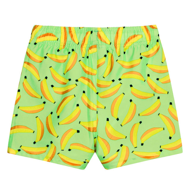 Color Kids Swim Shorts in Bananas