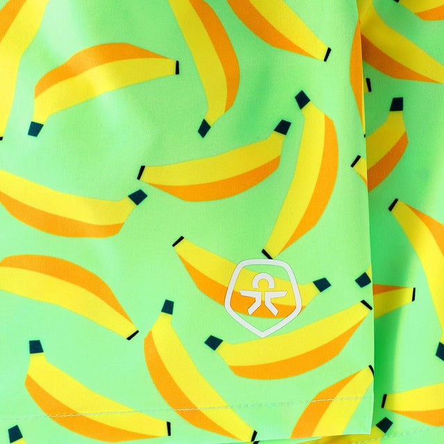 Color Kids Swim Shorts in Bananas