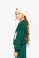 Deux Par Deux Knit Sweater in Jasper Green