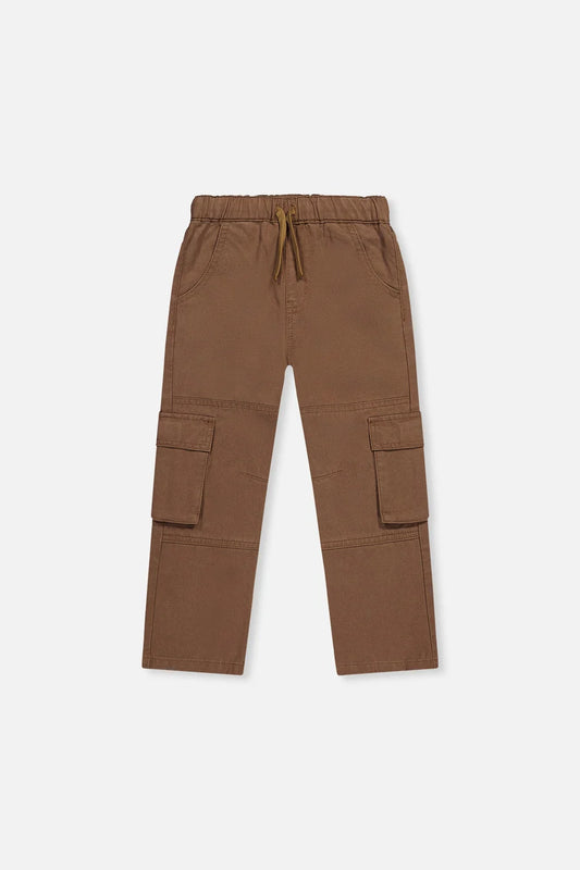 Deux Par Deux Twill Cargo Pants