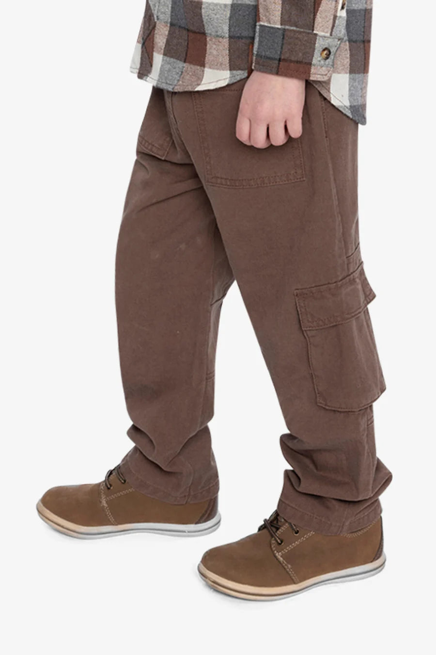 Deux Par Deux Twill Cargo Pants