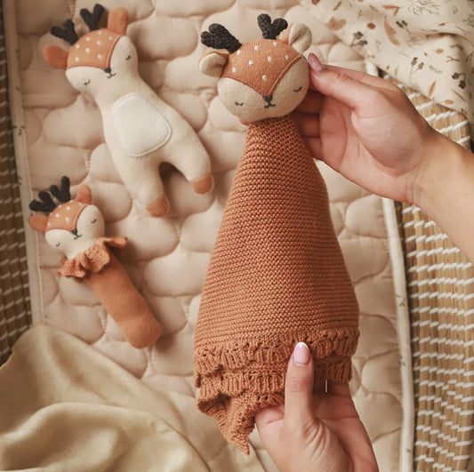 Avery Row Cuddle Cloth - Dainty Deer