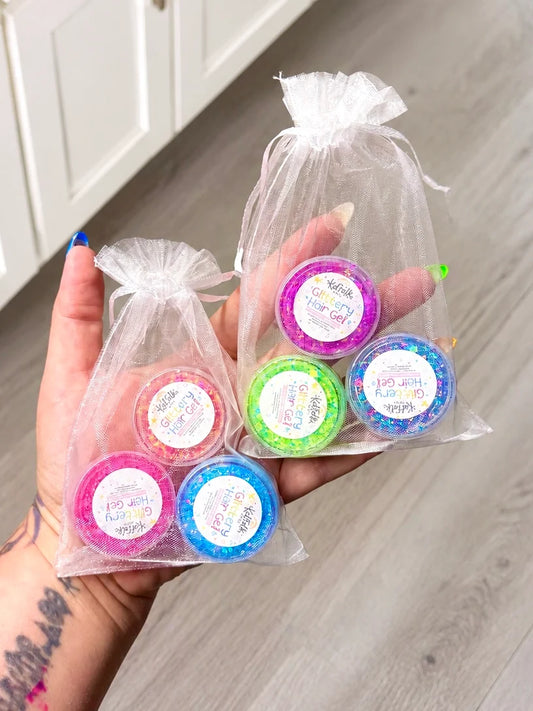 Glittery Hair Gel - Mini Trio Gift Pack
