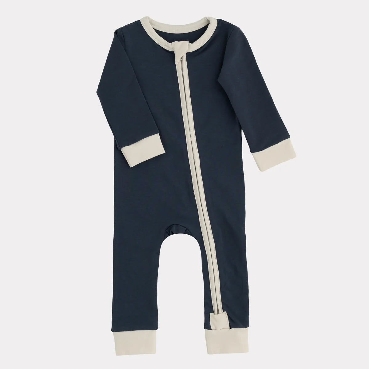 Pip + Phee Cotton Footless Sleeper in Mystic Blue