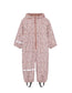 CeLaVi Fleece Lined Rain Suit in Pink Floral