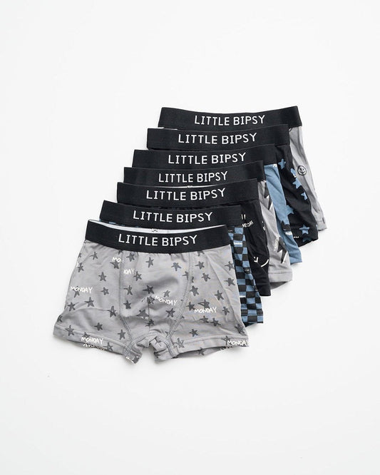 Little Bipsy Boxer Briefs - 7 Days a Week Pack