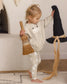 Quincy Mae Bamboo Pajama Set in Dancing Ghosts