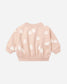 Quincy Mae Relaxed Fleece Sweatsuit Set in Sweet Ghost