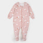 Petit Lem Footed Sleeper in Dress Up Primrose Duck