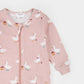 Petit Lem Footed Sleeper in Dress Up Primrose Duck