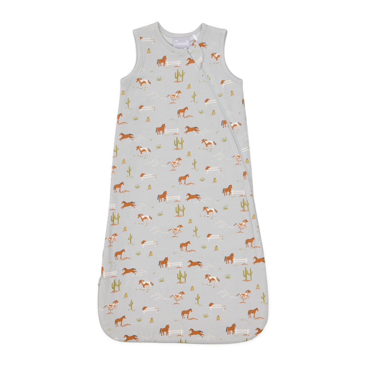 Coccoli 1.5 TOG Sleep Bag in Horses on Mercury