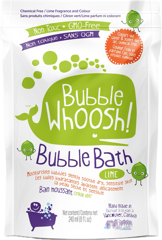 Bubble Woosh Bubble Bath in Lime