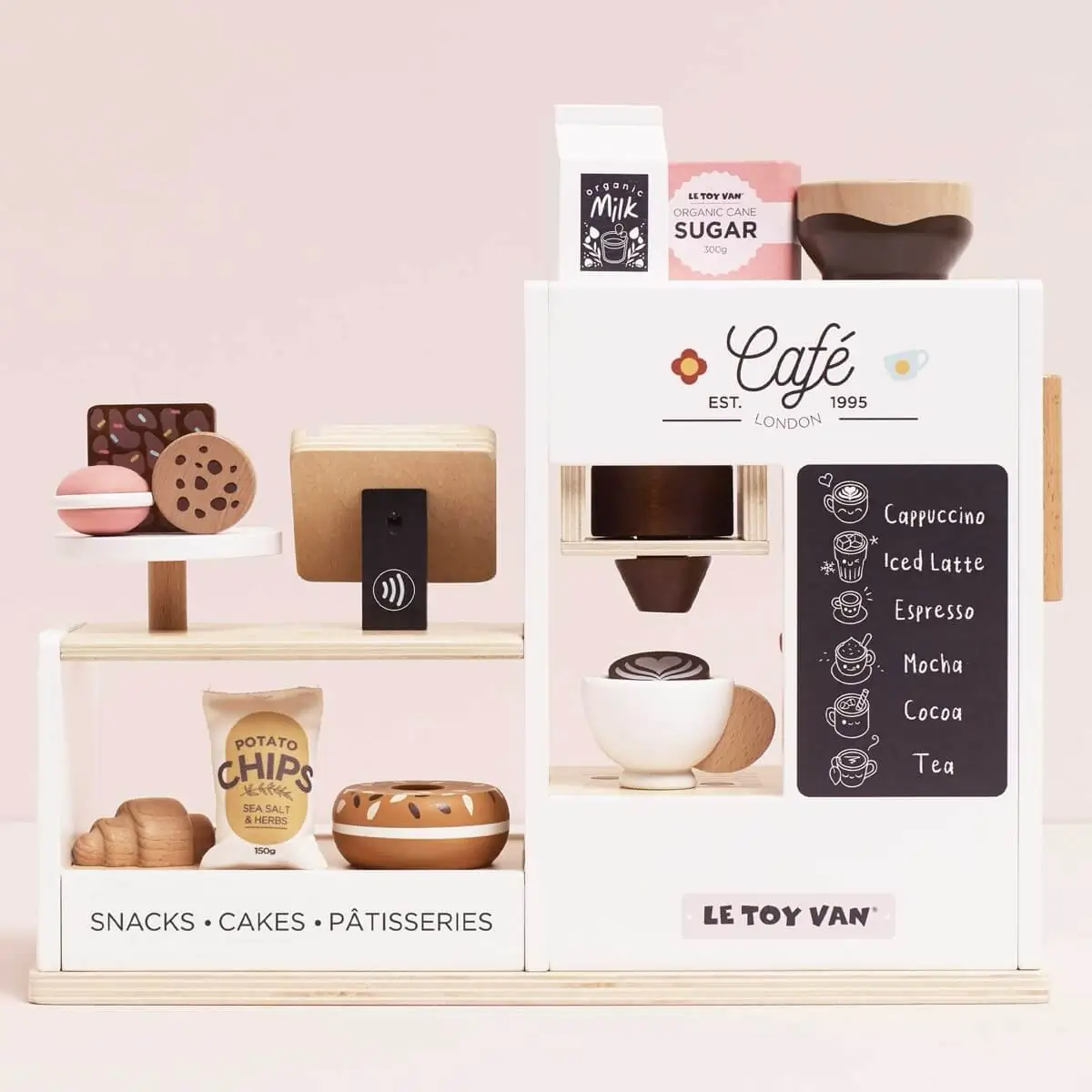 Le Toy Van Wooden Barista Cafe Shop
