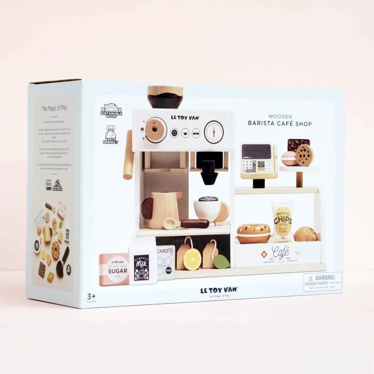 Le Toy Van Wooden Barista Cafe Shop