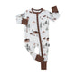 Belan J Footless Bamboo Sleeper in Moose