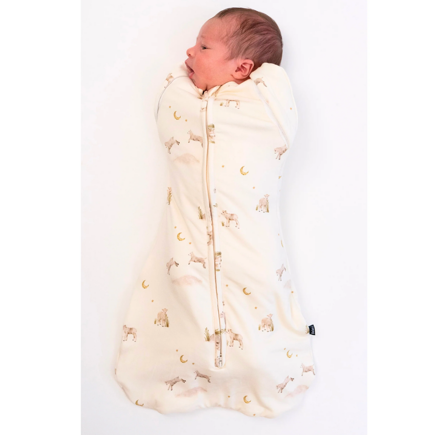 Belan J Convertible Swaddle Sack in Bunnies