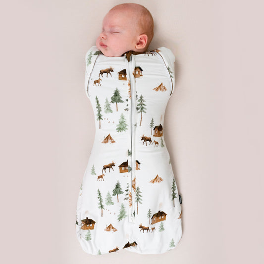 Belan J Convertible Swaddle Sack in Moose
