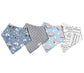 Copper Pearl 4 Pack Bandana Bibs in “Bridger”
