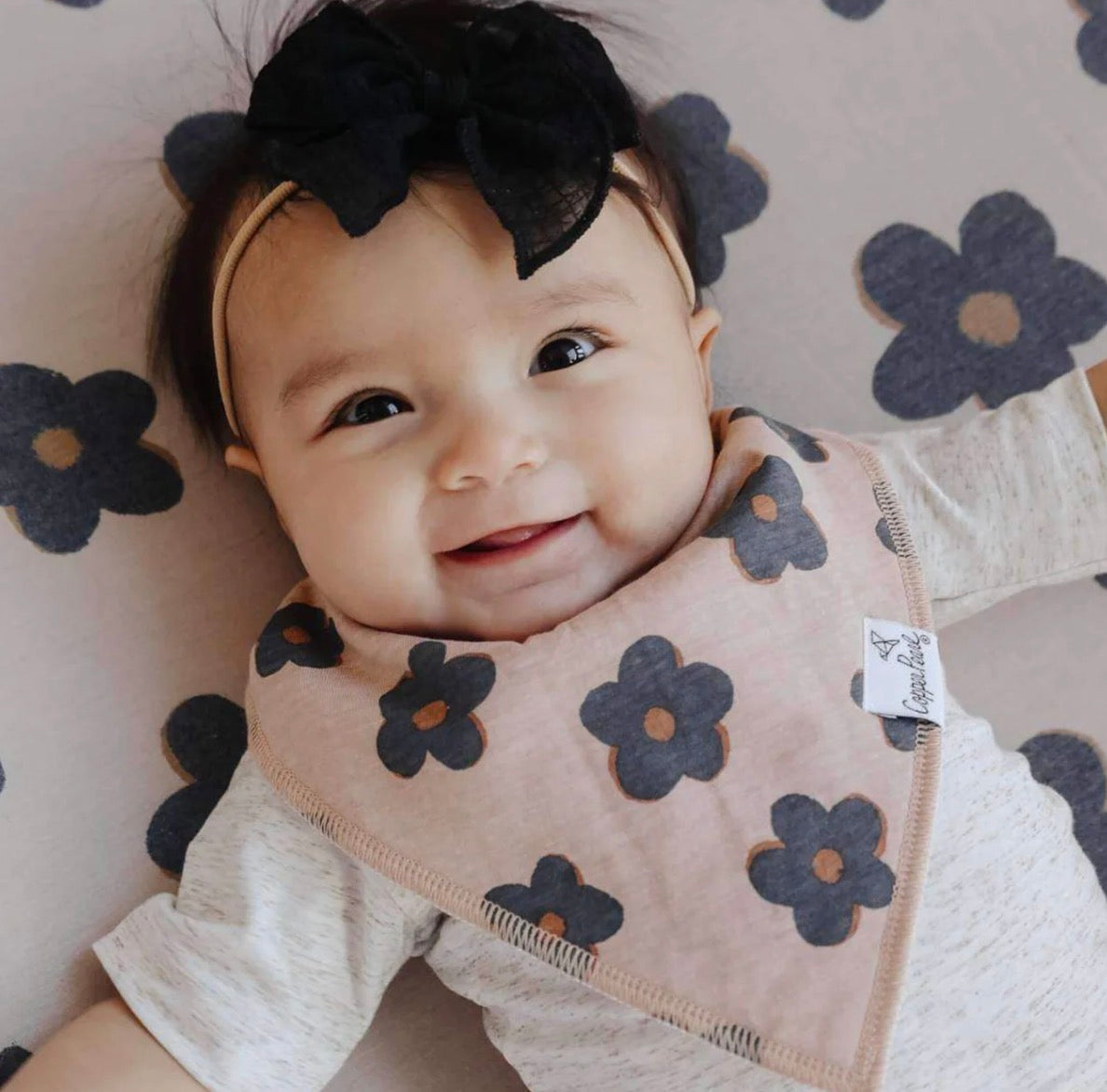 Copper Pearl 4 Pack Bandana Bibs in “Gemma”