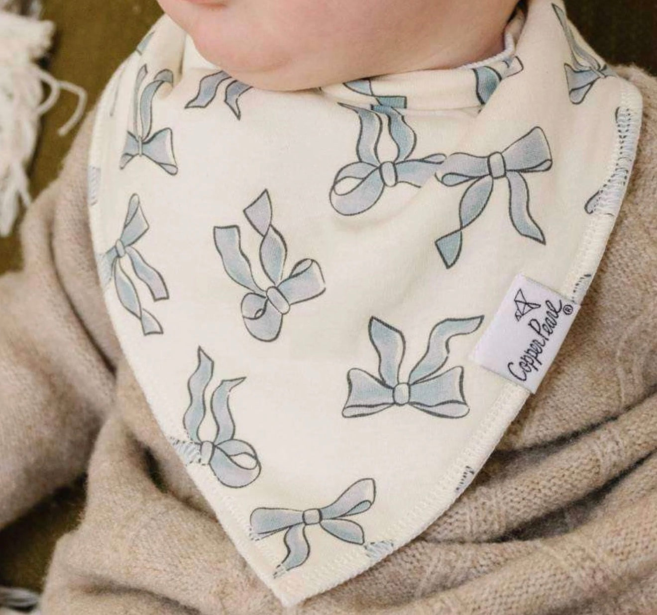 Copper Pearl 4 Pack Bandana Bibs in “Gemma”