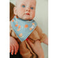 Copper Pearl 4 Pack Bandana Bibs in “Clementine”