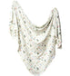 Copper Pearl Knit Swaddle Blanket in “Aspen”