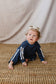 Mebie Baby Terry Cloth Track Set in Navy