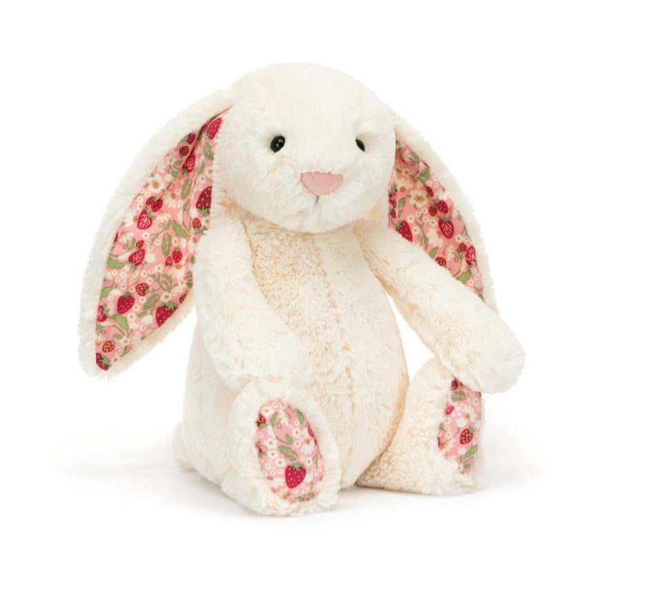 Jellycat Blossom Cream Bunny “Berry”