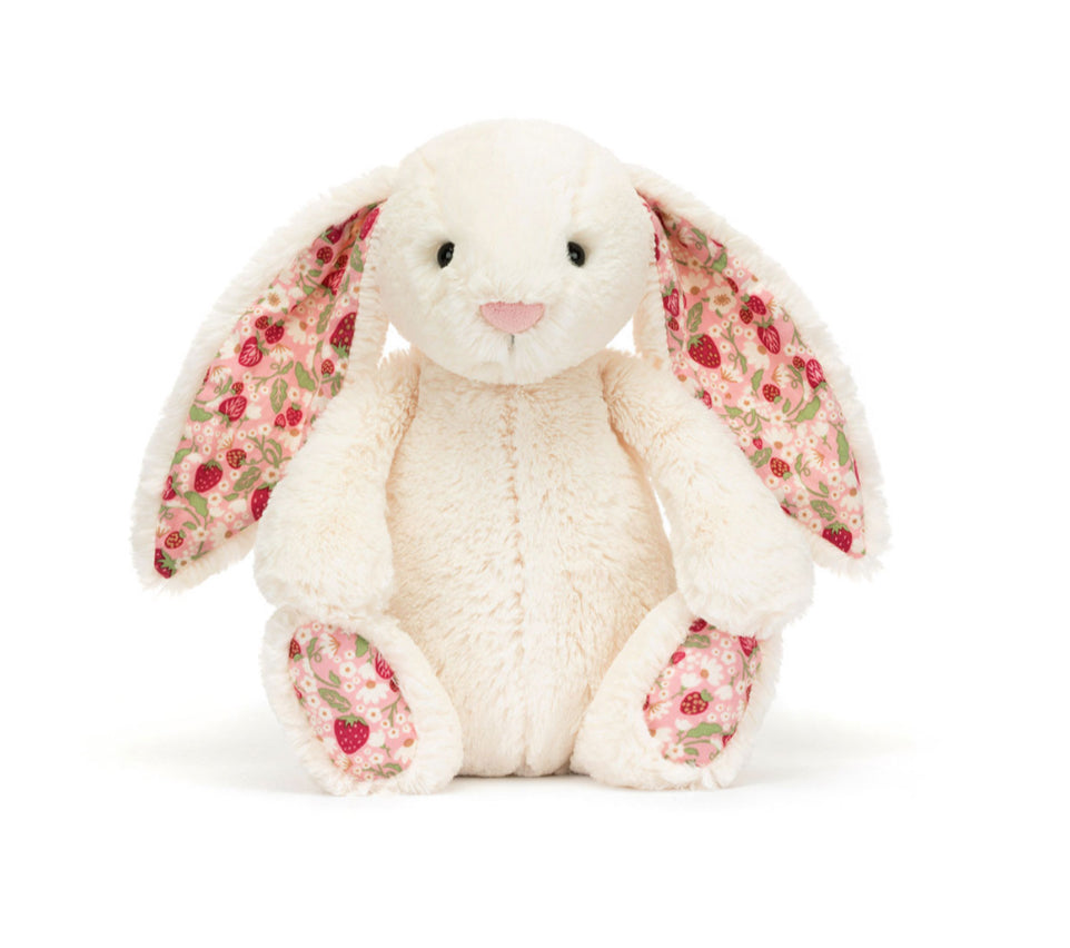 Jellycat Blossom Cream Bunny “Berry”