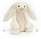 Jellycat Bashful Cream Bunny - multiple sizes